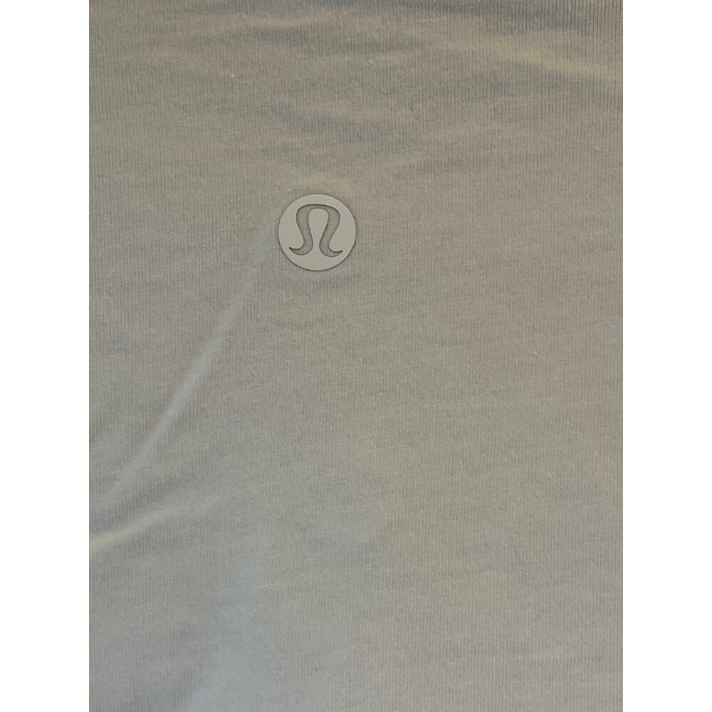 Lululemon Womens White Long Sleeve Relaxed Fit Tee High-Low Hem Lightweight Cott - Picture 5 of 8